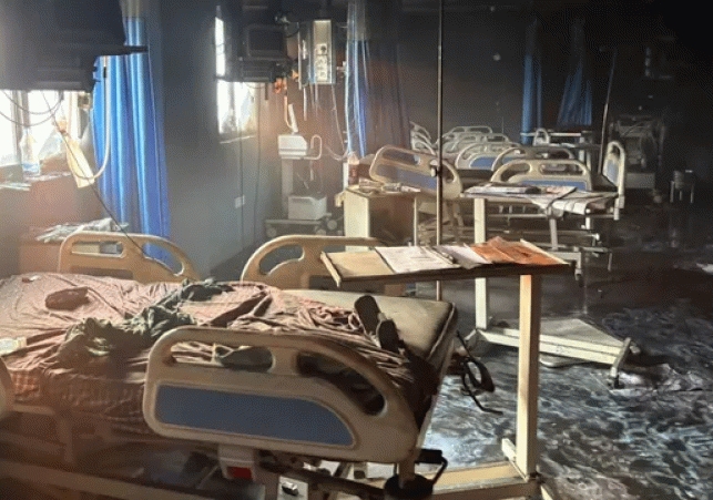 hospital fire