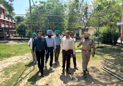 26 April PN ਹਲਕਾ 019 ਅੰਮ੍ਰਿਤਸਰ ਦੱਖਣੀ ਦਾ ਸਟਰਾਂਗ ਰੂਮ ਅਤੇ ਵੈਨਿਊਦਾ ਮੁਆਇਨਾ (1)